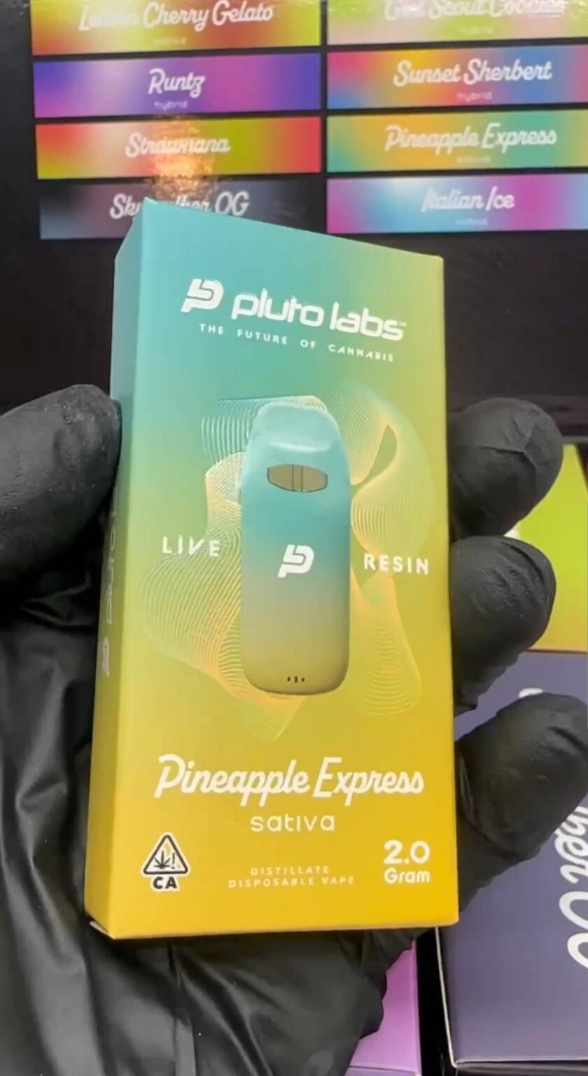 Pluto Labs Live Resin Disposable Official Pluto Labs